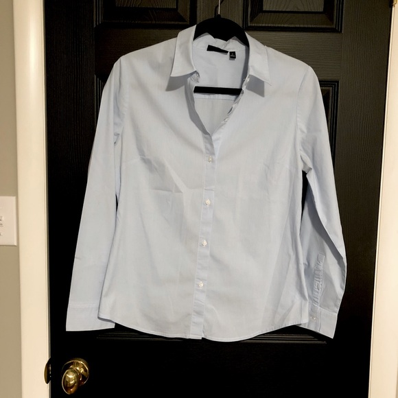Apt 9 Womens Button Down Dress Shirt 